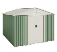 Hoggar Abri de Jardin en métal 7.86 m2 - Garantie 10 Ans - 261x301x198cm