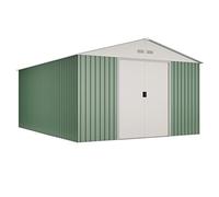 Hoggar Abri de Jardin en métal Anjala 15.50 m2 - Garantie 10 Ans - 452x343x223cm