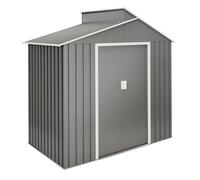 Hoggar Abri de Jardin en métal Nuuk 2.84 m2 - Garantie 10 Ans - 129x220x214cm