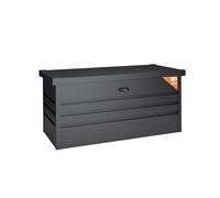 Hoggar by Okoru Coffre de jardin en métal 450 L Garantie 10 ans. Rangement exterieur