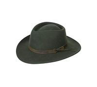 Hoggs of Fife Perth Crushable Feutre Chapeau Vert