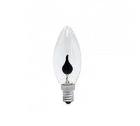 HOGJIM Jiaxu Lighting 10pcs / lot 3W AC220V Ampoule de Bougie à LED rétro Edison E14 E27 LED Ampoule d'effet de Flamme for l'ampoule d'éclairage de décoration Ampoules domestiques (Couleur : E14 Tip)