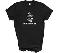 Hogmanay Mens t Shirts Keep Calm It's Hogmanay Kids Unisex Ladies Mens Manches Courtes(XX-Large)