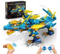 HOGOKIDS Dragon Télécommandé - Dinosaures électrique de construction 515PCS Contrôle par Application Cadeau Enfant