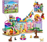 HOGOKIDS Friends Jeu de Construction avec LED pour Filles garçon de 6+ Ans | Set de construction pour jeux de rôle, avec 3 modes d'affichage pour les enfants, avec des animaux, Cadeau pour les 6-12+ ans