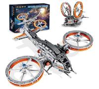 HOGOKIDS Navette Spatiale Maquette Vaisseau 817 PCS Jeu de construction pour les enfants dès 6 ans