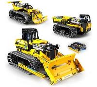 HOGOKIDS Robot télécommandé d’ingénierie pour enfants - 3 en 1 Jeu de construction 452 pièces - 2,4 GHz RC Camion 6-12+ ans Garçons Filles
