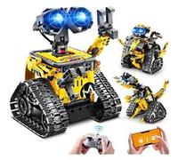HOGOKIDS Technic Robots Télécommandés Enfants 520 PCS 3 en 1 RC Jouets de Construction avec App & Télécommande Cadeaux 6-12+ Ans G