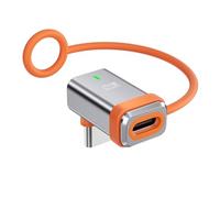 hogtnd Adaptateur de transfert de données rapide de 80 Gbit/s de type C avec bloc d'alimentation de 240 W, large compatibilité pour plusieurs fonctions multifonctions électroniques