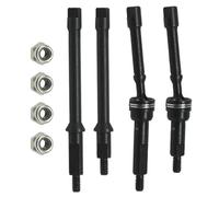 hogtnd Arbre de transmission en acier avec essieux pour voiture télécommandée SCX30 - Arbre de transmission avant et arrière en métal
