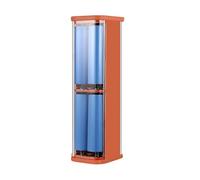 hogtnd Boîte de rangement pour batteries 18650, boîtier de source d'alimentation USB C à charge rapide avec indicateurs LCD et boîtier d'éclairage LED