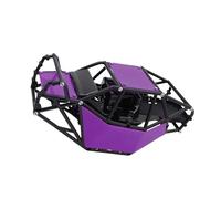 hogtnd Caisson à chenilles pour carrosserie SCX10 1/10 modèle de camion qui résiste aux conditions extrêmes de rampe, jouet télécommandé