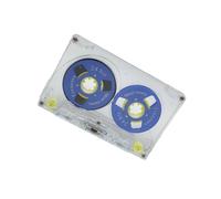 hogtnd Cassettes vides 54 minutes, étui en plastique, réutilisables, cassettes vides adaptées pour l'enregistrement de musique et le stockage pour podcasts, conférences