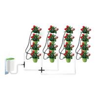 hogtnd Dispositif d'arrosage automatique pour plantes avec minuterie réglable pour 2 seize pots d'intérieur et d'extérieur