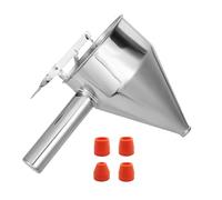 hogtnd Distributeur de pâte en acier inoxydable pour crêpes, cupcakes et gaufres avec support