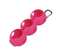 hogtnd Housse en silicone pour balle de golf résistante aux collisions avec une variété de couleurs pour les préférences individuelles et accessoire de golf compact