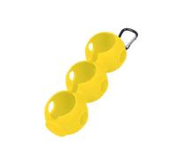 hogtnd Housse en silicone pour balle de golf résistante aux collisions avec une variété de couleurs pour les préférences individuelles et accessoire de golf compact