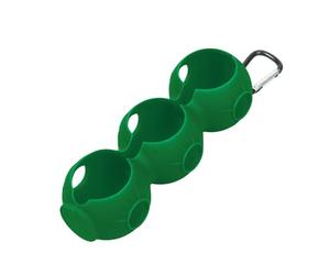 hogtnd Housse en silicone pour balle de golf résistante aux collisions avec une variété de couleurs pour les préférences individuelles et accessoire de golf compact