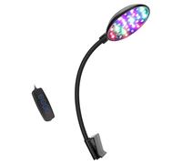 hogtnd Lampe LED pour aquariums - Économie d'espace - 360 degrés - Éclairage pour aquariums - Faible consommation d'énergie