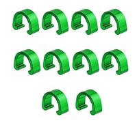 hogtnd Lot de 10 colliers de serrage en C pour vélo, boîtier de guidage, câble de frein, guide de tuyau, clips de câble de frein, clips de câble de frein, boucles et accessoires, outils d'entretien