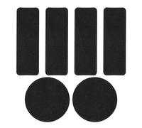 hogtnd Patchs de réparation de baskets auto-adhésifs, 6 pièces, coussinets de soins des pieds résistants à l ' usure, autocollants pour chaussures de sport