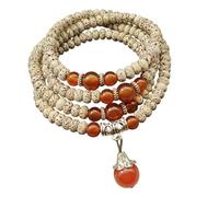 hogtnd Perles en bois bodhi en forme d'étoile naturelle pour la pleine conscience et le yoga multi-usages