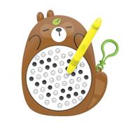 hogtnd Porte-clés Planche à Dessin Portable avec Conception de Fruits Animaux, Jouet éducatif pour activité créative et sûre, Jouet de Croquis magnétique