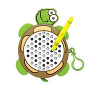 hogtnd Porte-clés Planche à Dessin Portable avec Conception de Fruits Animaux, Jouet éducatif pour activité créative et sûre, Jouet de Croquis magnétique