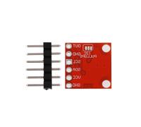 hogtnd Precisions MCP4725-I2C Carte de développement 12 bits pour traitement et capteur, contrôle du signal, module de sortie de tension de haute précision