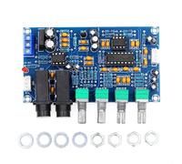 hogtnd PT2399 Microphone à réverbération pour karaoké Haute fidélité Amélioration du son pour chanter clair, fêtes à la maison et scène, installation facile