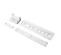 hogtnd Rails coulissants réglables pour porte de réfrigérateur, installation simple, kit de montage pour congélateur, pièces de rechange pour charnière du réfrigérateur