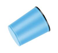 hogtnd Shaker à dés droits silencieux en cuir synthétique pour jeux de divertissement