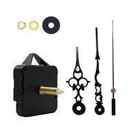 hogtnd Silencieux Grand Mur Horloge À Quartz Mouvement Mécanisme Mains Réparation Outil Pièces Kit Remplacement Faites Un Remplacement par Vous-même Silencieux Fonctionne sur Piles