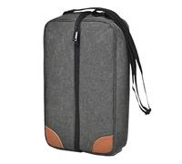 hogtnd Support de rafraîchissement de liquide pratique avec couche chaude pour barbecue, fêtes et réunions de groupe Gris ou bleu Sac de réfrigérateur à vin transportable