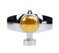 hogtnd Tête d'arrosage rotative automatique professionnelle avec design en métal résistant aux écoulements d'eau doux pour jardin, arrosage, pelouse