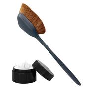 Hogvinnatil Applicateur Autobronzant Pour Le Dos - Applicateur De Crème Solaire Pour Le Dos,Brosse De Maquillage Corporel Pour Bronzage Contour Fond De Teint Liquide Hydratant Et Couverture Des Jambes