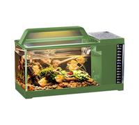 Hogvinnatil Aquarium pour Betta | Aquarium avec Filtre et Éclairage Intégrés - Système de Filtration Intelligente avec Thermique pour Betta, Guppy, Crevettes et Méduses - Décoration