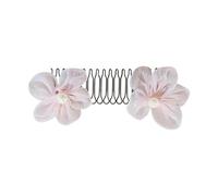 Hogvinnatil Barrettes de peigne à cheveux pour femmes | Accessoires de couverture de cheveux couronne de fleurs | Combs latéraux pour la coiffure décorative accessoires pour filles