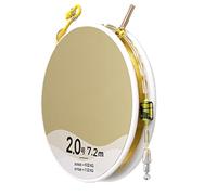 Hogvinnatil Bobine de fil de pêche monofilament | Corde monofilament pour pêche en eau douce et salée | Fil de nylon de pêche mono résistant pour pêche en eau douce, pêche