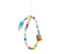 Hogvinnatil Breloque pour téléphone avec perles | Chaîne élégante pour étui de téléphone - accessoire de mode pour sacs, sacs à dos, portefeuille et clés, idéal pour femmes et filles