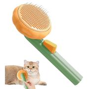 Hogvinnatil Brosse de toilettage pour chiens, brosse de toilettage pour chats | Brosse de préparation pour chiens détachant, démêlant Massage Pet La coiffure autonettoyante pour chiots à la maison et