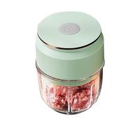 Hogvinnatil Broyeur à ail électrique - Hachoir à oignon rechargeable USB - Multifonctionnel portable sans fil avec bol pour cuisine, nourriture pour et salades