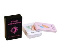 Hogvinnatil Cartes de mots affirmatives | 60 affirmations inspirantes quotidiennes pour femmes - Phrases spirituelles motivantes pour elle amie anniversaire objectifs quotidiens nuit