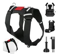 Hogvinnatil Cordon en coton pour animal de compagnie, ceinture pour chien, ceinture dorsale pour animal de compagnie et fixation dorsale avec base de montage