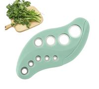 Hogvinnatil Décapsuleur de coriandre en acier inoxydable 9 trous pour retirer les feuilles de légumes, outil pour fruits et légumes à la maison : chou frisé, chou frisé, chou thym et romarin