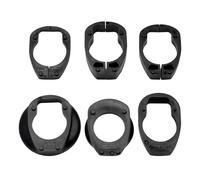 Hogvinnatil Entretoises de guidon, entretoise de casque de vélo,Bicycles Fourchette intégrée poignée intégrée Set de 6 | Équipement de vélo, 1,13 pouces/1,25 pouces rondelles