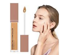 Hogvinnatil Fond de Teint Liquide, 3.5ml Fluide Éclat Anti-Cernes, Couverture Intégrale Résistante à l'Eau pour Femme, Petite Amie, Sœur et Fille