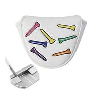 Hogvinnatil Housse de Putter Type Maillet - Housses en Simili Cuir pour Têtes de Club de Golf,Étui Protecteur Résistant à l'usure Portable pour Équipement de Golf pour Hommes Athlètes pour