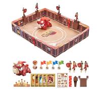 Hogvinnatil Jeu de Table de taureaux Tauromachie Jouet Portable pour Le développement des à la Maison et en Voyage