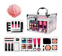 Hogvinnatil Kit de maquillage pour débutants pour adultes, kit de maquillage complet - Kits de maquillage pour les femmes Set Full | Outils de beauté professionnels avec sacs cosmétiques, accessoires